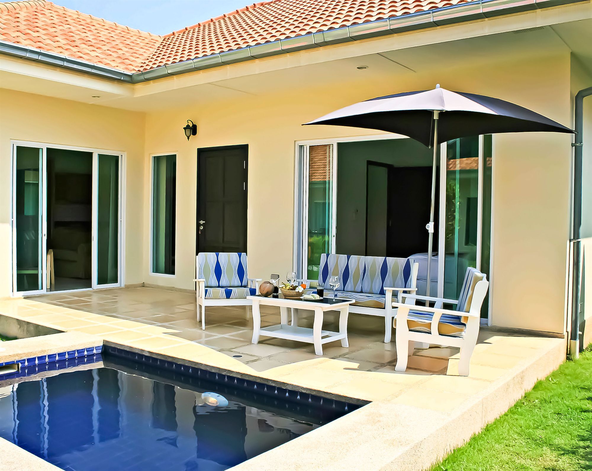 Garden Hills Villa Resort Cha-Am Ngoại thất bức ảnh
